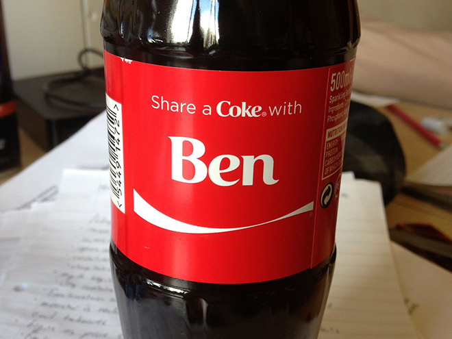Share a Coke With…