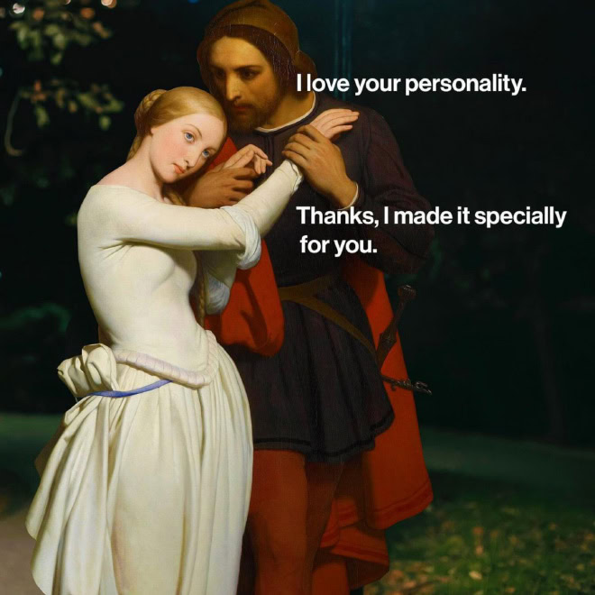 Classical art meme.