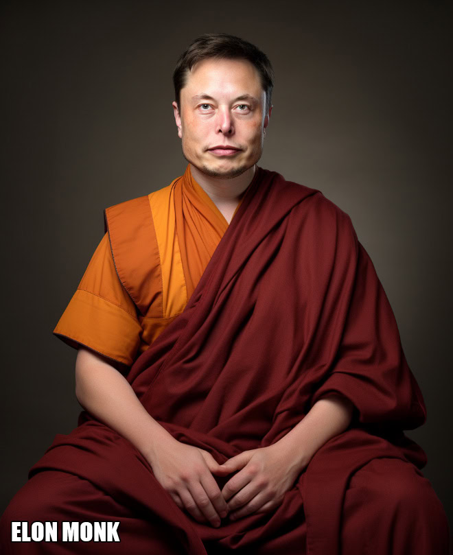 Elon Musk + AI = hilarious.