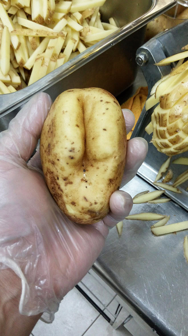 Seductive potato butt.