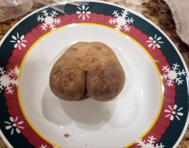 Seductive potato butt.