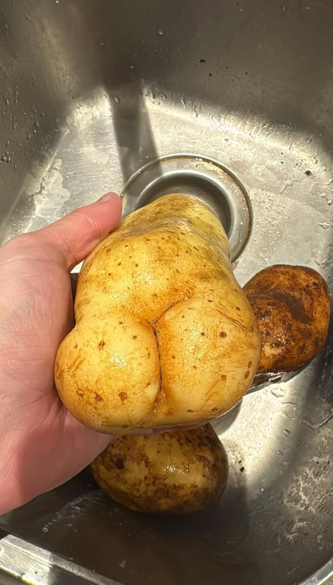 Seductive potato butt.