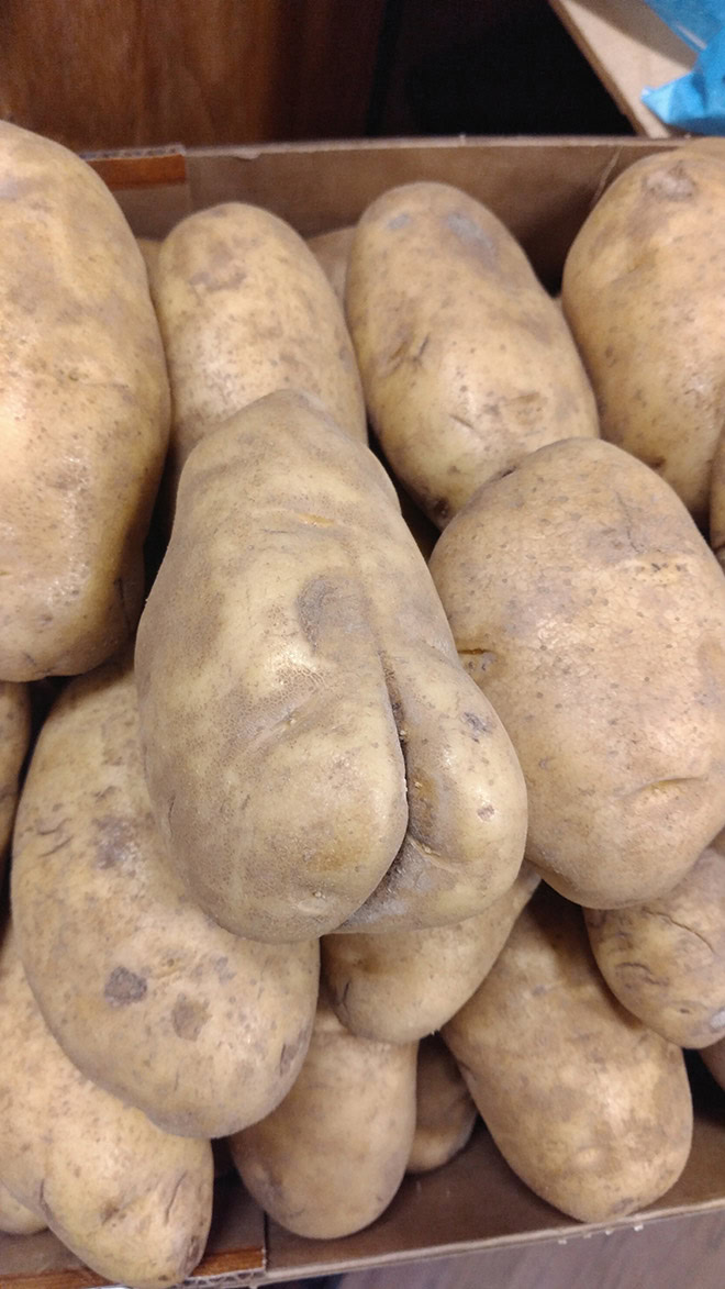 Seductive potato butt.