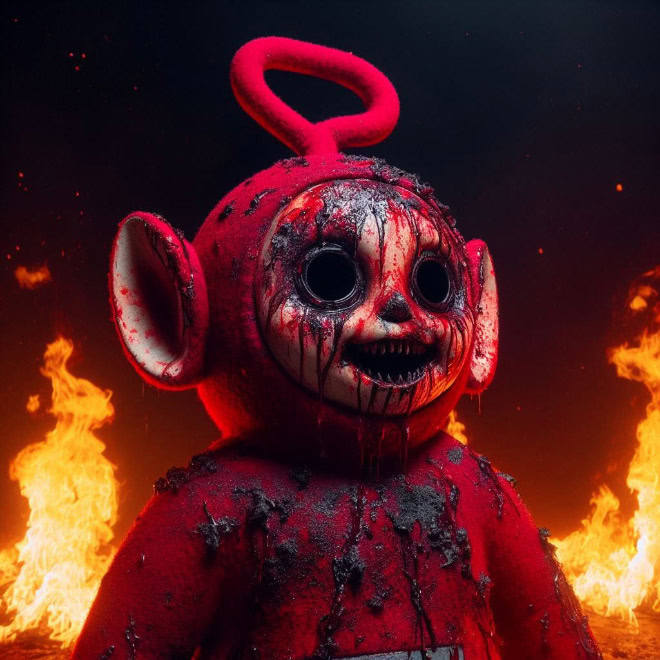 Teletubbies from hell.