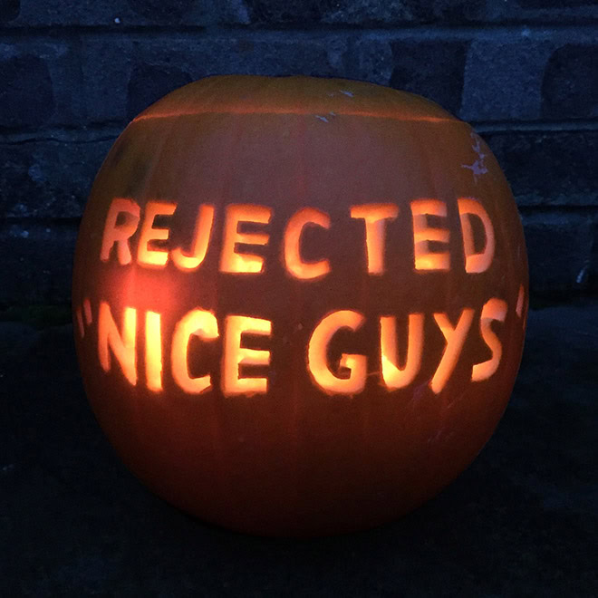 The scariest Halloween pumpkin ever.