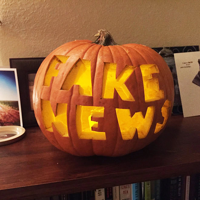 The scariest Halloween pumpkin ever.